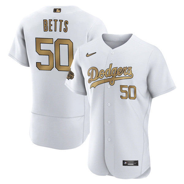 Men's Los Angeles Dodgers 2022 MLB All-Star Game Player White Jersey Collection – All Stitched