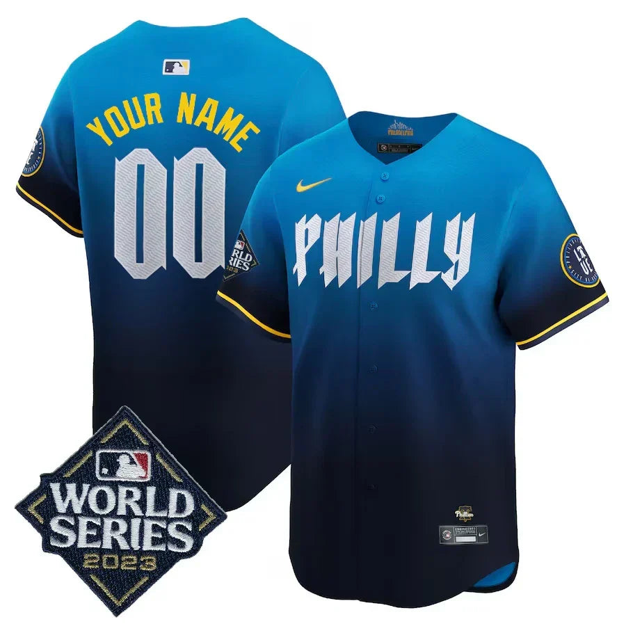 Custom Phillies 2024 City Connect Limited Player Jersey - All Stitched