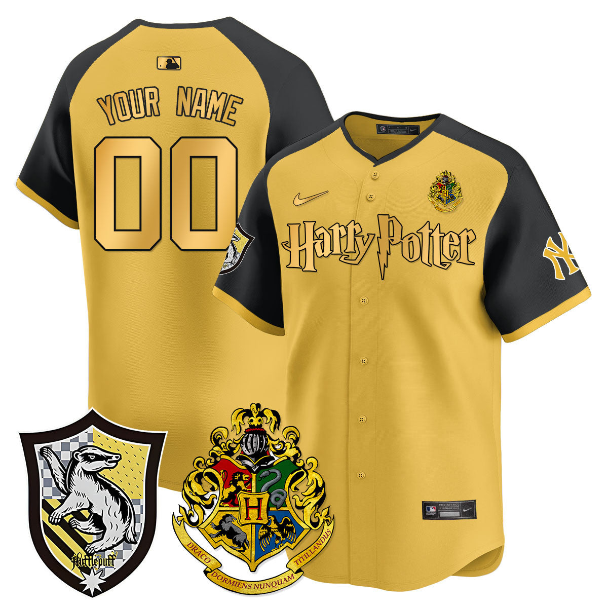Custom Name/Gender Yankees Harry Potter 2024 Limited Jersey - All Stitched