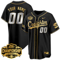 Custom Creighton Baseball 2025 Big East Baseball Tournament Champions Jersey - All Stitched