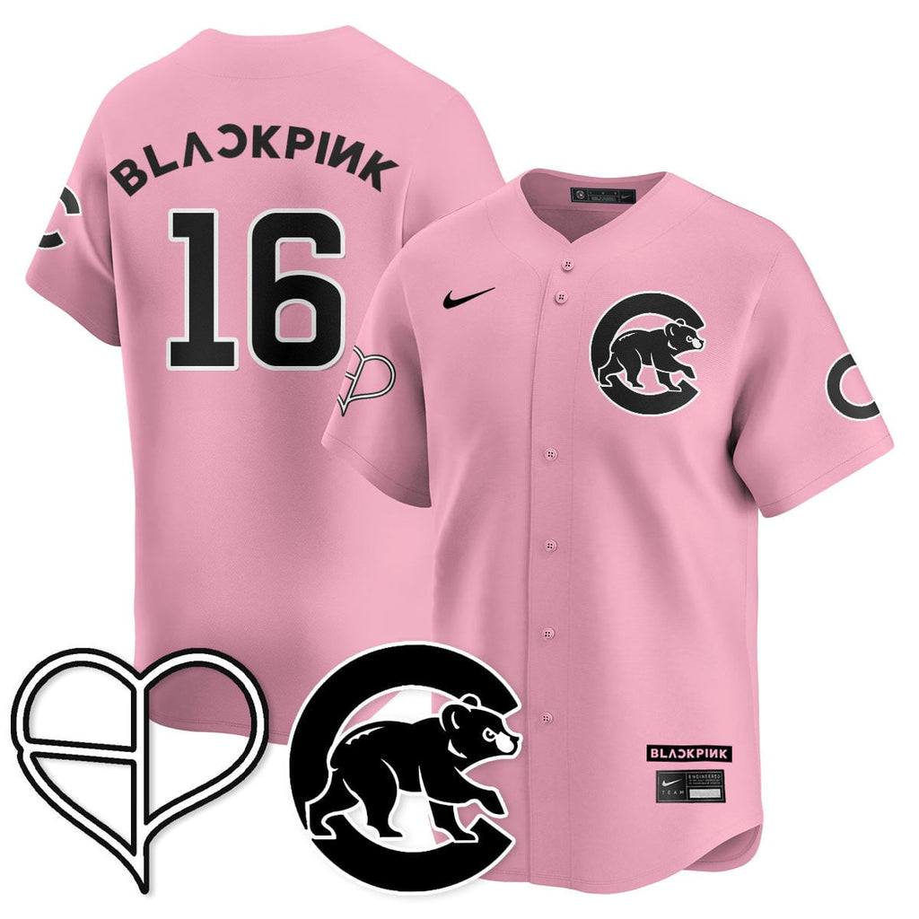 Chicago Cubs BLΛƆKPIИK 2025 Limited Custom Jersey - All Stitched