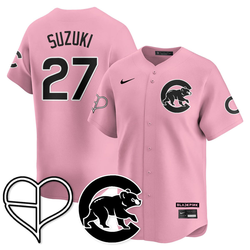 Chicago Cubs BLΛƆKPIИK 2025 Limited Custom Jersey - All Stitched