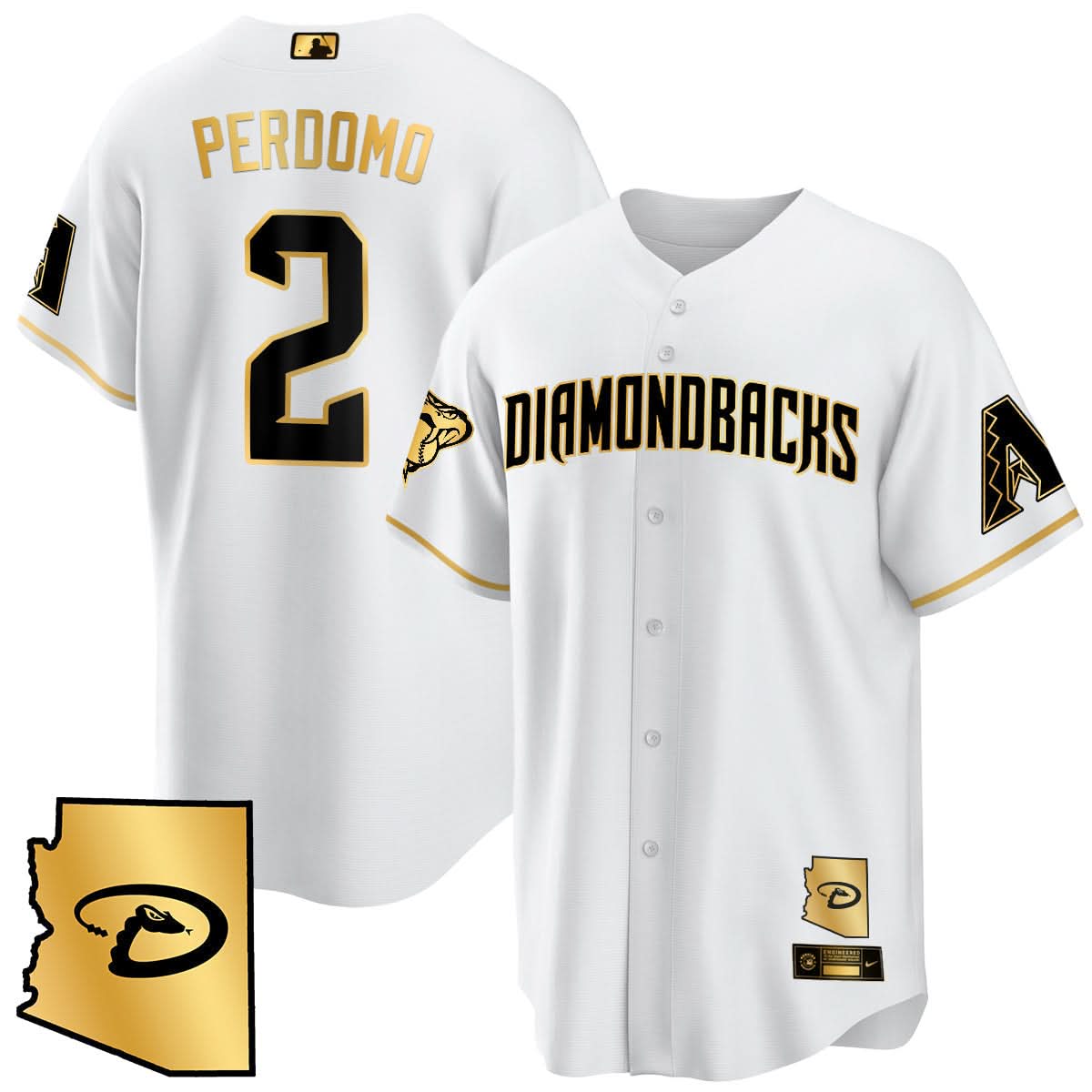 AD Black Alternate Limited Jersey - All Stitched