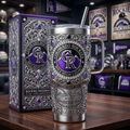 Colorado Rockies 40 oz Tumbler with Handle and Lid
