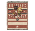 IH Football Woven Blanket