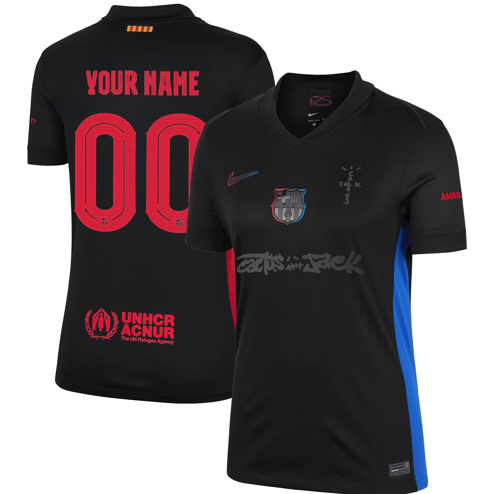 FC Barcelona x Travis Scott Edition 2024/25 Limited Custom Jersey