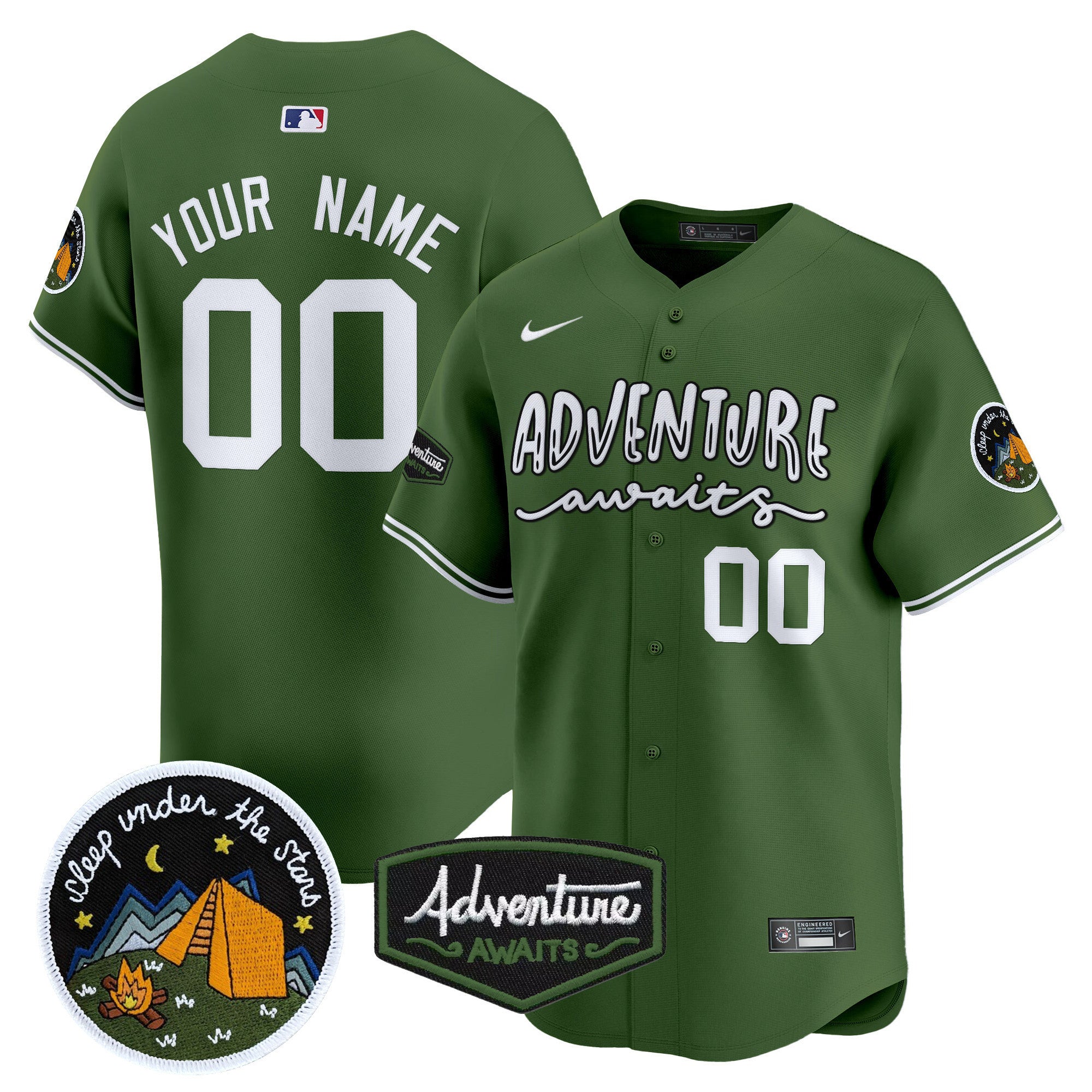 Adventure Awaits Vapor Premier Limited Custom Jersey - All Stitched