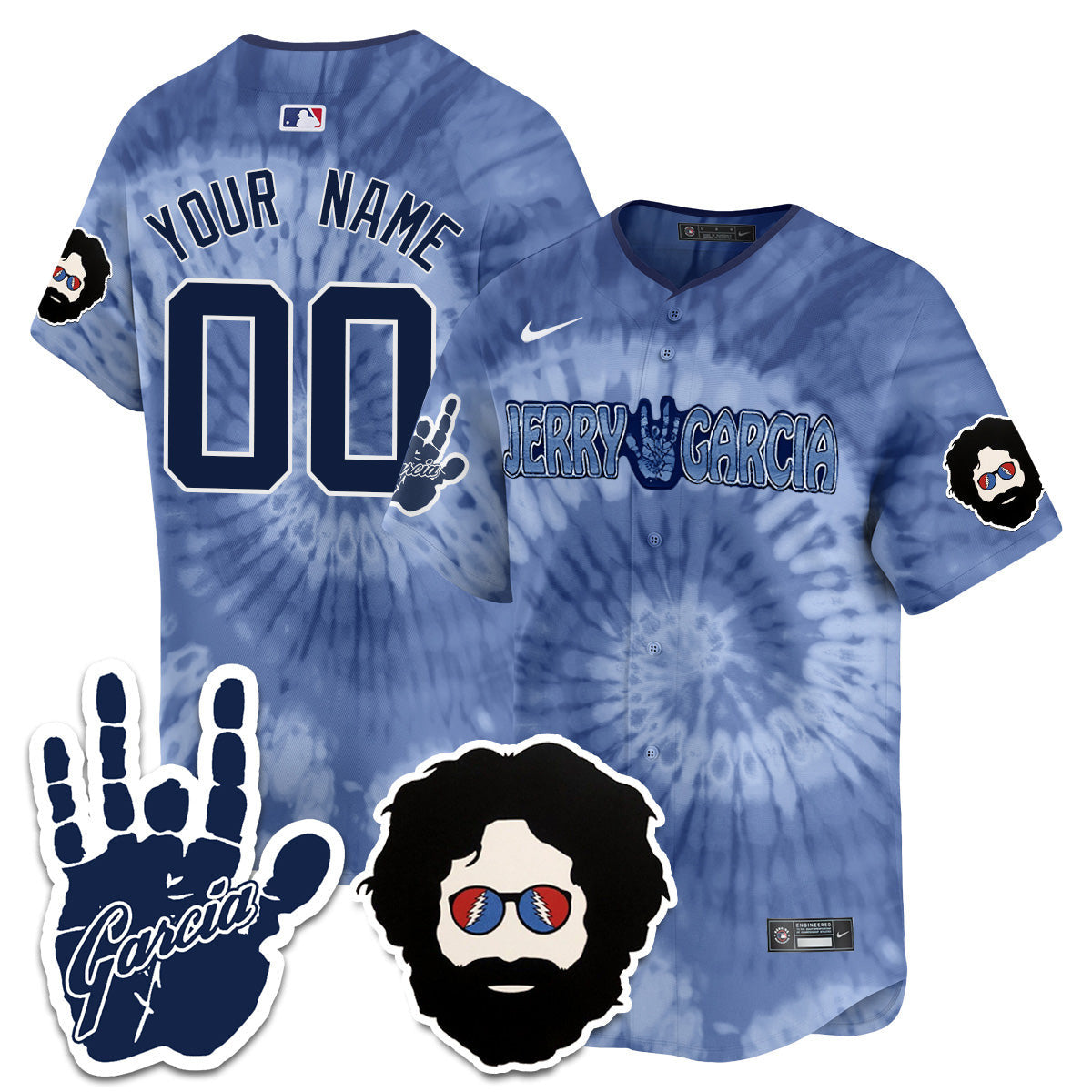 Custom Name - Men's Jerry Garcia Tribute Night Limited Jersey