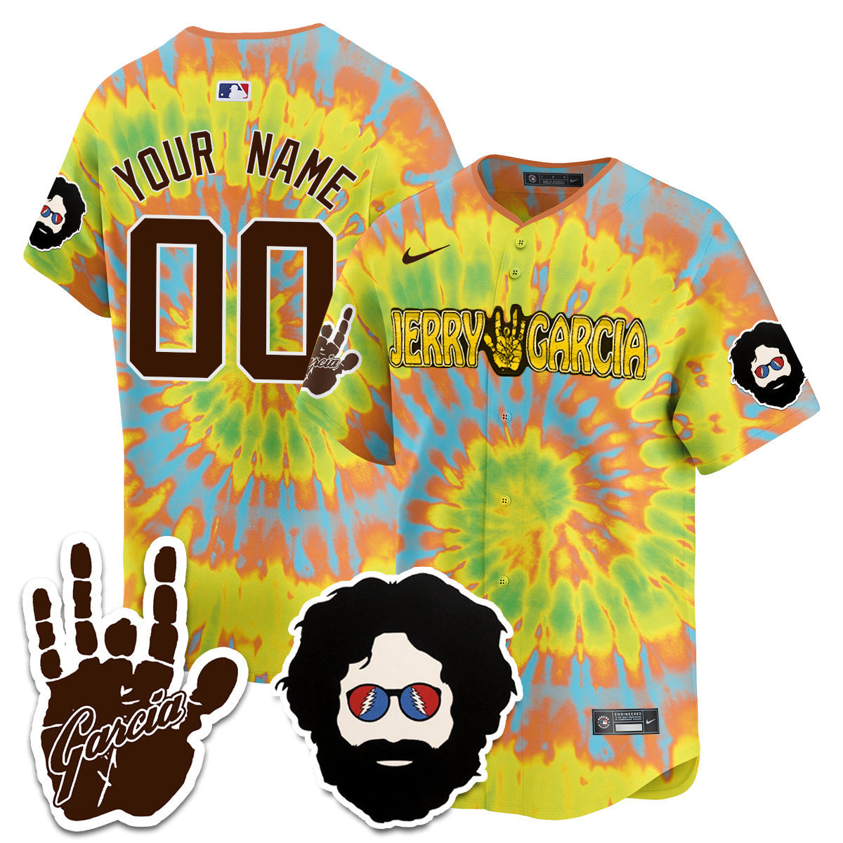 Custom Name - Men's Jerry Garcia Tribute Night Limited Jersey