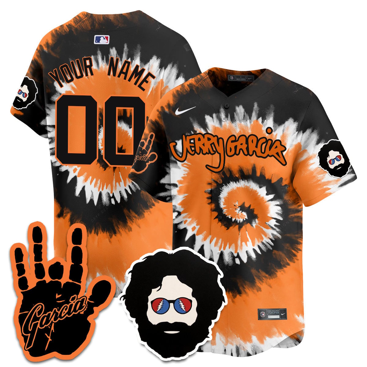 Custom Name - Men's Jerry Garcia Tribute Night Limited Jersey