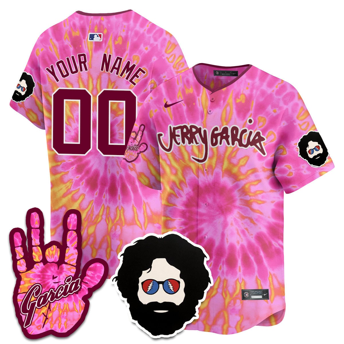 Custom Name - Men's Jerry Garcia Tribute Night Limited Jersey