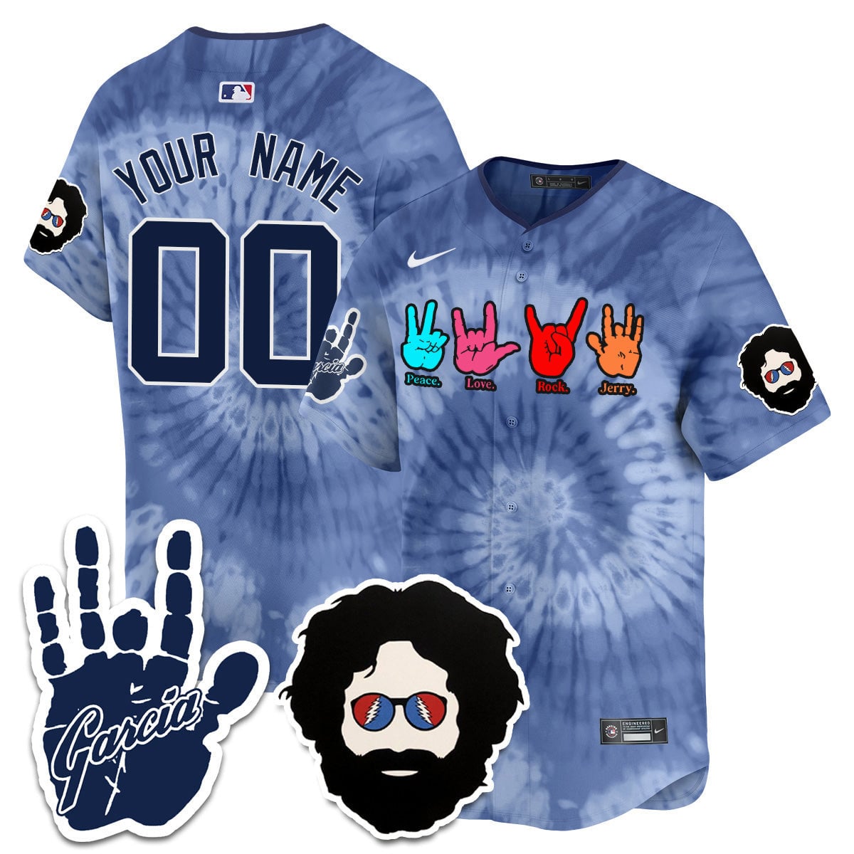 Custom Name - Men's Jerry Garcia Tribute Night Limited Jersey