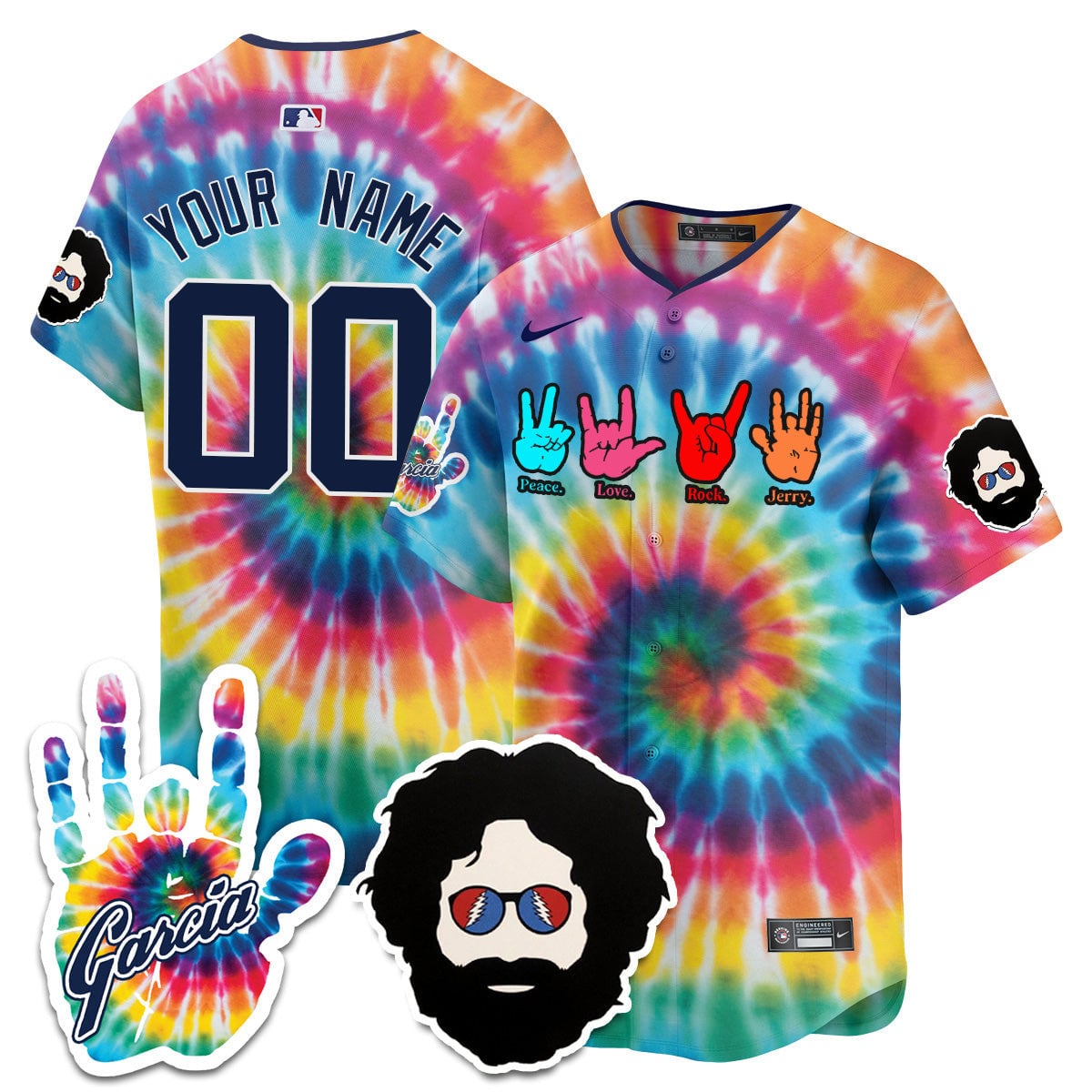 Custom Name - Men's Jerry Garcia Tribute Night Limited Jersey
