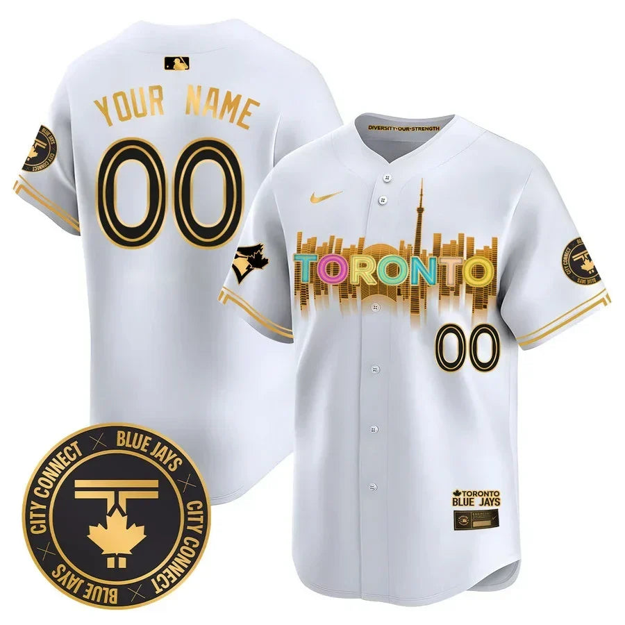 Custom TB Jays City Connect Limited 2024 Custom Jersey TLA - All Stitched