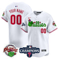 Custom Gender/Name Phillies Phanatic 2024 NL East Division Champions Vapor Premier Limited Jersey V2 - All Stitched