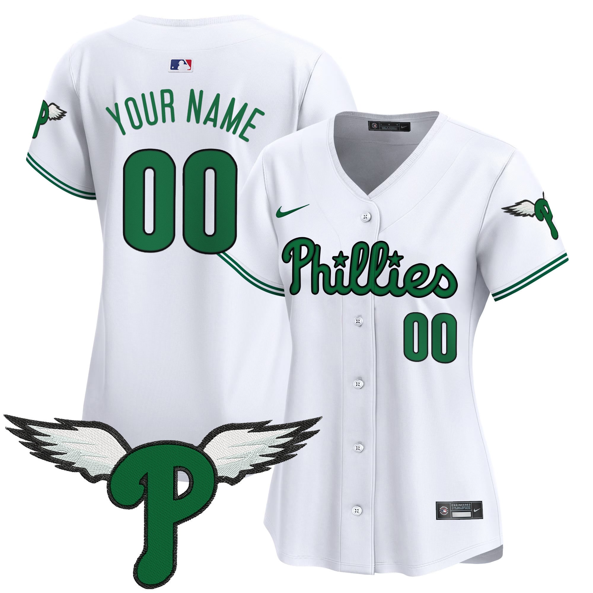 Philadelphia Phillies 2025 Vapor Premier Limited Custom Jersey - All Stitched