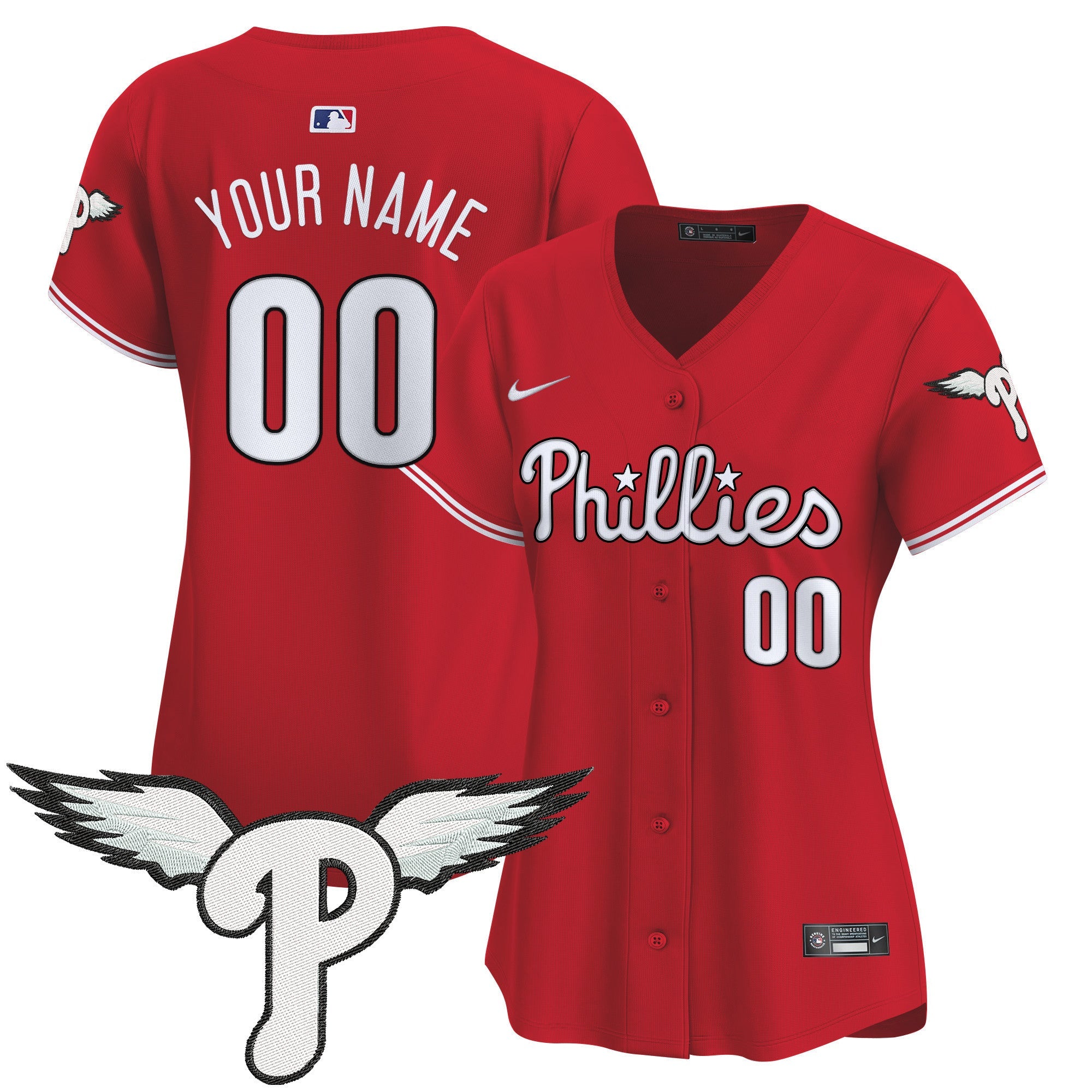 Philadelphia Phillies 2025 Vapor Premier Limited Custom Jersey - All Stitched