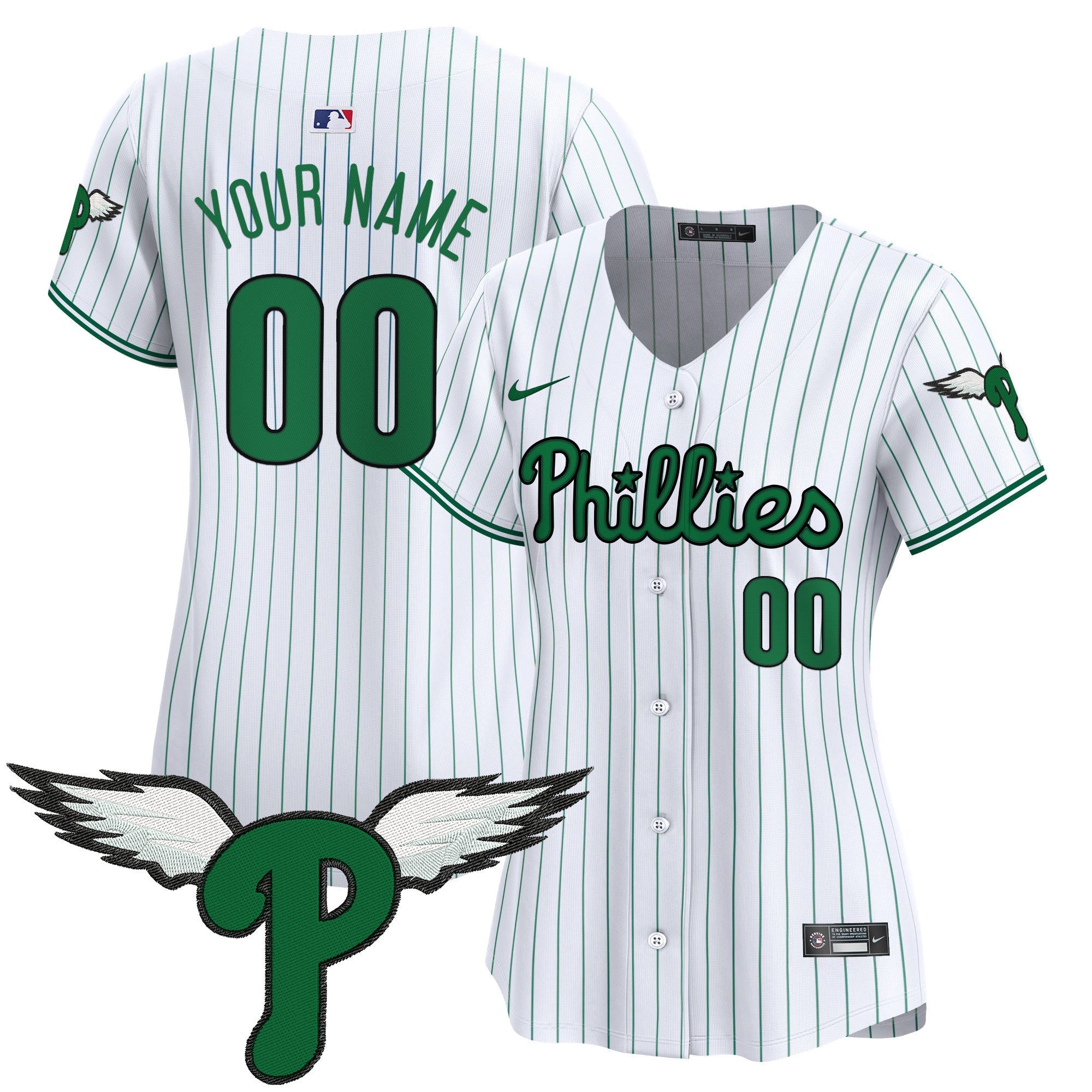 Philadelphia Phillies 2025 Vapor Premier Limited Custom Jersey - All Stitched
